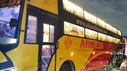Ahmedi travels Bus-Side Image