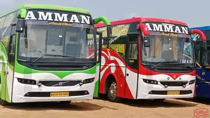 Amman Travels Bus-Front Image