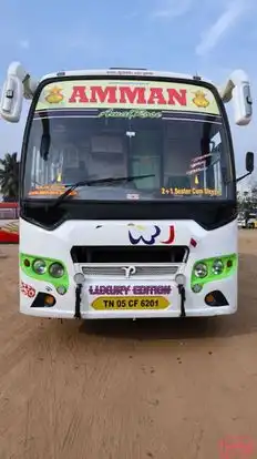 Amman Travels Bus-Front Image