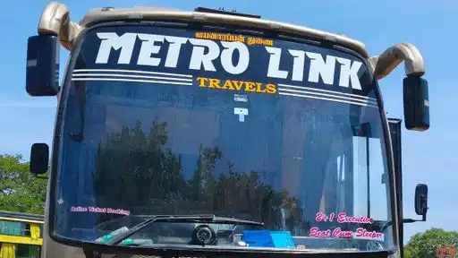 Metrolink Tours and Travels Bus-Front Image