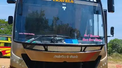 Metrolink Tours and Travels Bus-Front Image