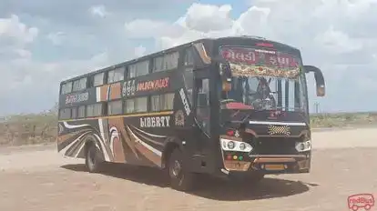 Meldi Krupa Travels Bus-Front Image