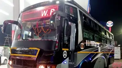 WB Travels Bus-Front Image