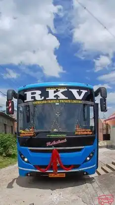 RKV Travels Bus-Front Image