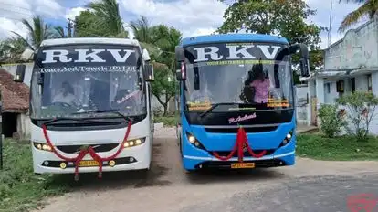 RKV Travels Bus-Front Image
