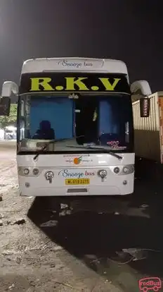 RKV Travels Bus-Front Image