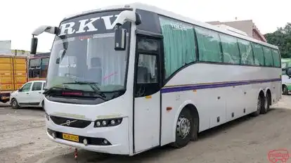 RKV Travels Bus-Front Image