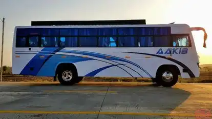 AAKIB TRAVELS  Bus-Side Image
