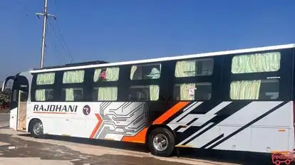 Rajdhani bus service Bus-Side Image