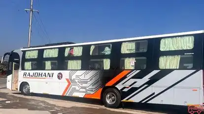 Rajdhani bus service Bus-Side Image