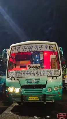 Ashrafi Travels Bus-Front Image