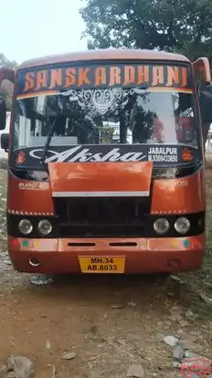 Sanskardhani tour  and travels Bus-Front Image