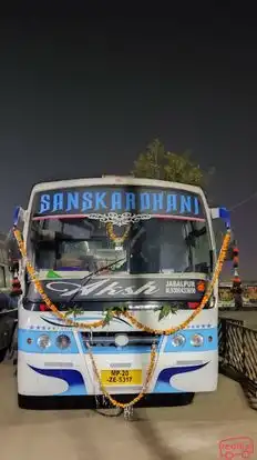 Sanskardhani tour  and travels Bus-Front Image