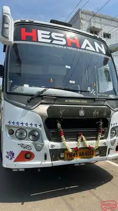 Heshan Tours & Travels Bus-Front Image