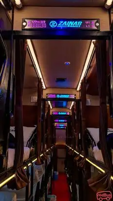 Zainab Travels (Under ASTC) Bus-Seats layout Image