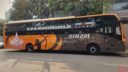 Manish Travels Bus-Side Image