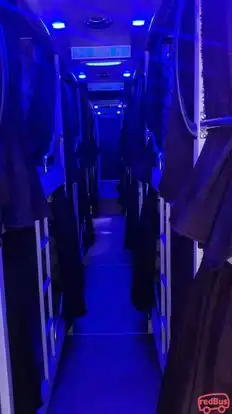 Manish Travels Bus-Seats layout Image