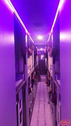 Manish Travels Bus-Seats layout Image