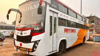 Priyanka Travels Bus-Side Image