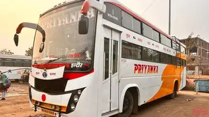 Priyanka Travels Bus-Side Image