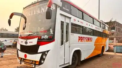 Priyanka Travels Bus-Side Image