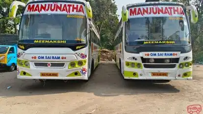 Manjunatha Roadlinks Bus-Front Image