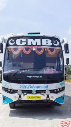 CMB Travels Bus-Front Image