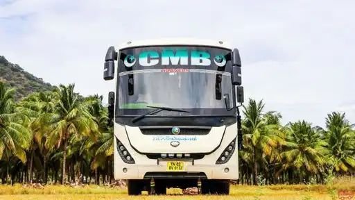 CMB Travels Bus-Front Image