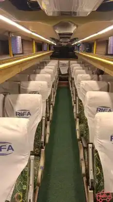 Rifa Travels Bus-Seats layout Image