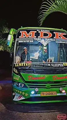 MDK TOURS AND TRAVELS Bus-Front Image