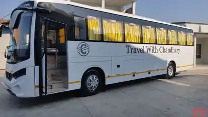 Krishna travels Bus-Side Image