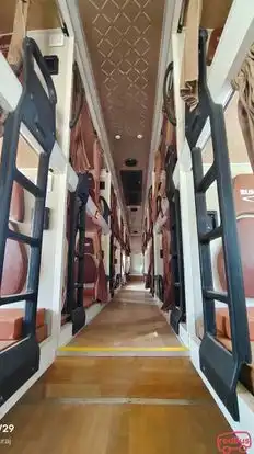 Blueline Travels Bus-Seats layout Image