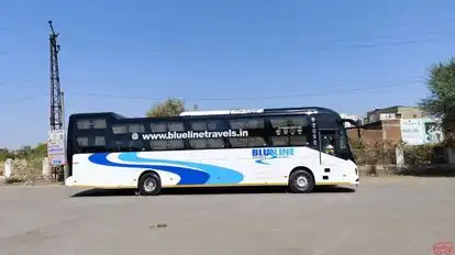 Blueline Travels Bus-Side Image