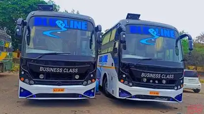 Blueline Travels Bus-Front Image