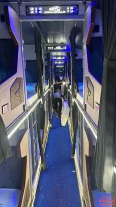 National travels ntn Bus-Seats layout Image