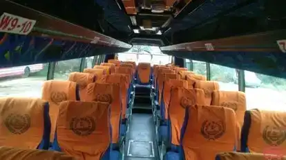 Holy Maria Travels Bus-Seats layout Image