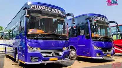 Purple Wings Bus-Front Image