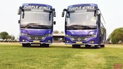 Purple Wings Bus-Front Image