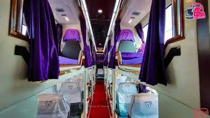 Purple Wings Bus-Seats layout Image