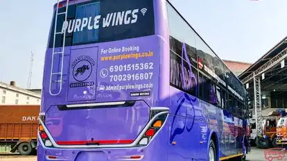 Purple Wings Bus-Side Image