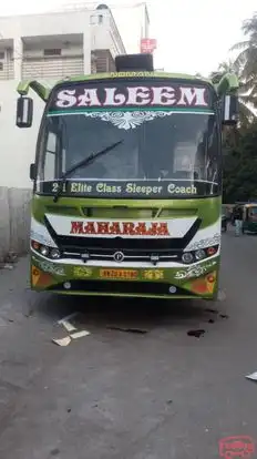 Saleem Travels Bus-Front Image