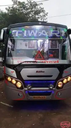 Tiwari Motor Services Bus-Front Image