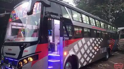 Tiwari Motor Services Bus-Side Image