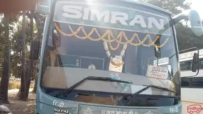 Simran Travels Bus-Front Image