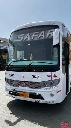 Safar travels and cargo Bus-Front Image