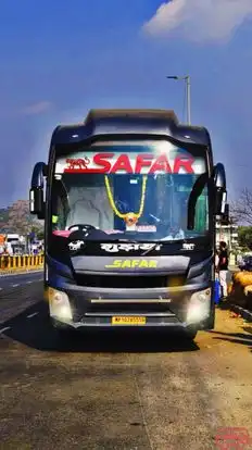 Safar travels and cargo Bus-Front Image