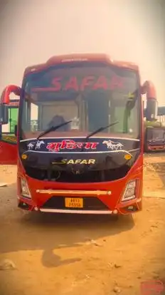 Safar travels and cargo Bus-Front Image