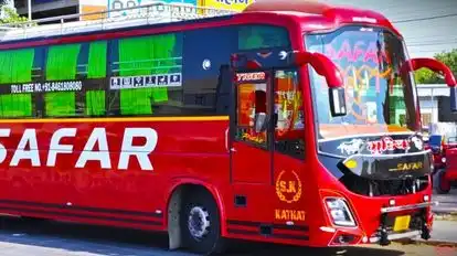 Safar travels and cargo Bus-Front Image