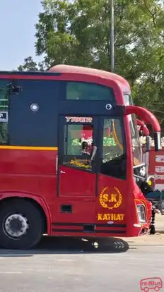 Safar travels and cargo Bus-Front Image