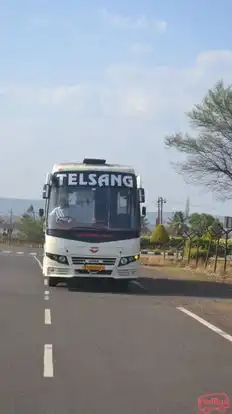 Telsang Travels Bus-Front Image